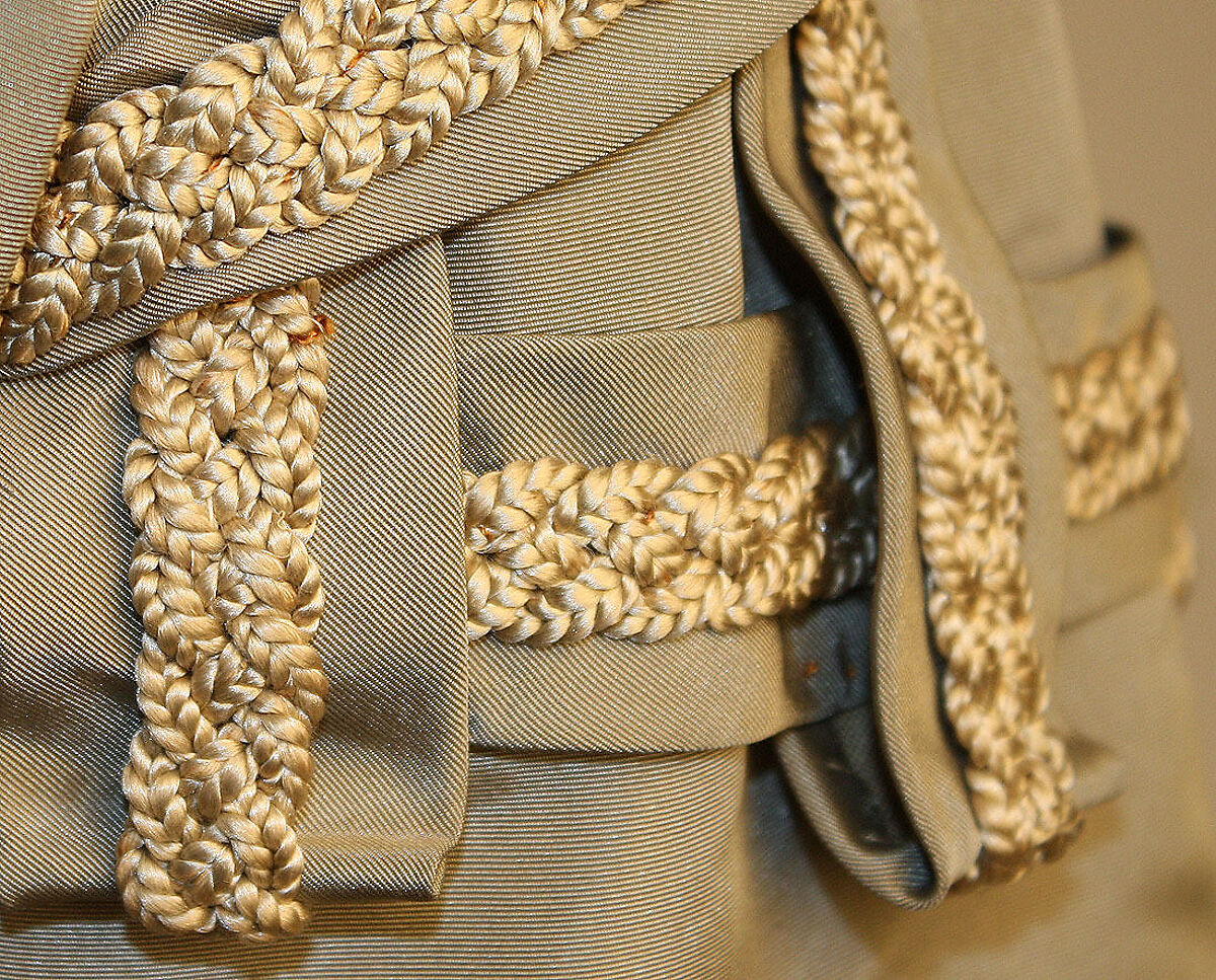 Ensemble, silk, cotton, French