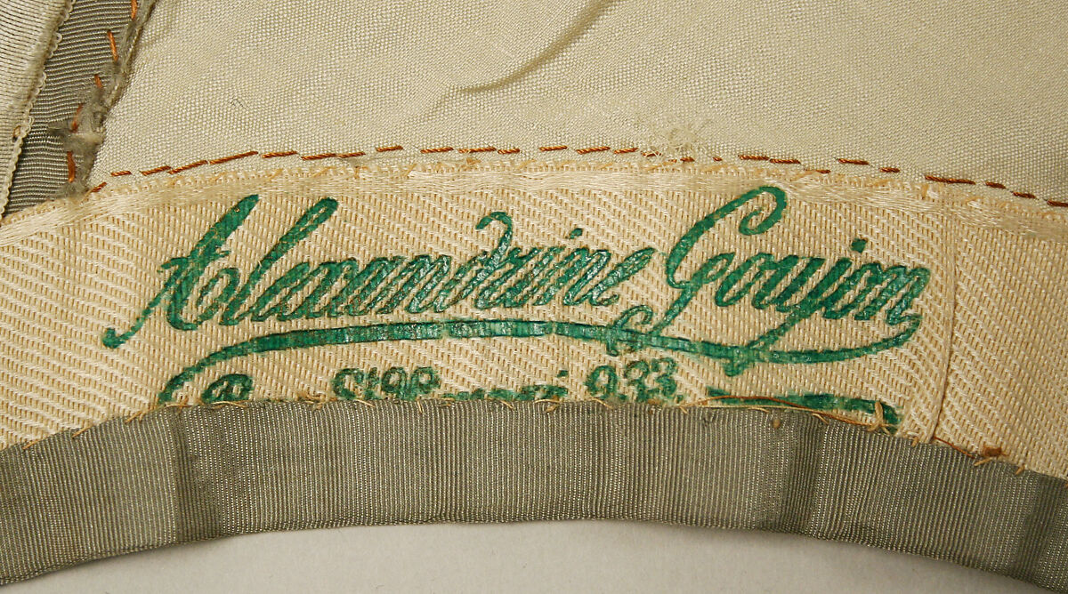 Ensemble, silk, cotton, French