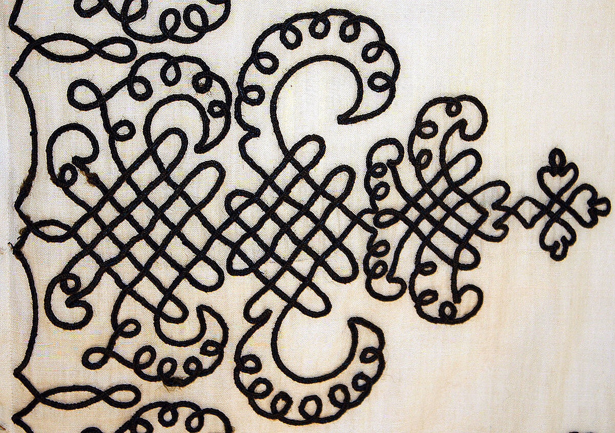 Morning dress, cotton, American