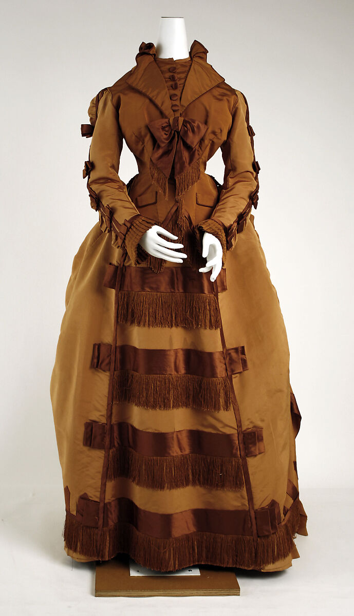 Dress, Depret (French), silk, French
