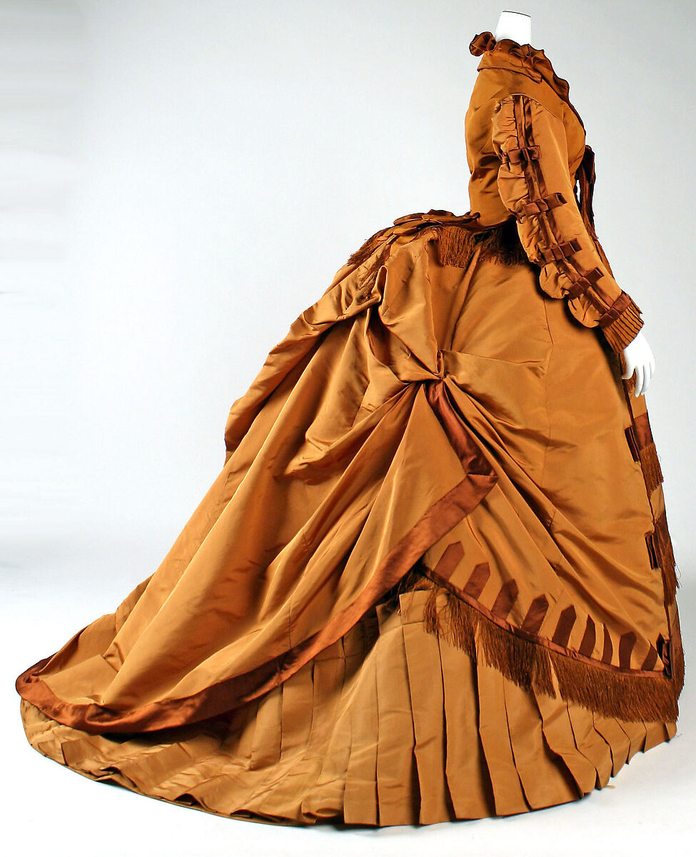 Dress, Depret (French), silk, French