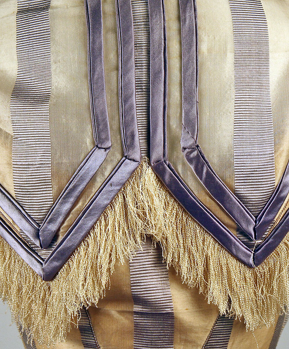 Dress, Depret (French), piña cloth, silk, French