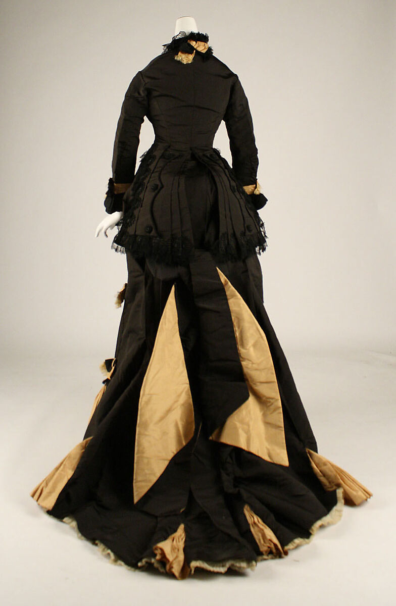 Afternoon dress, A. Corbay (French), silk, French
