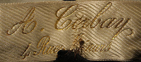 Afternoon dress, A. Corbay (French), silk, French