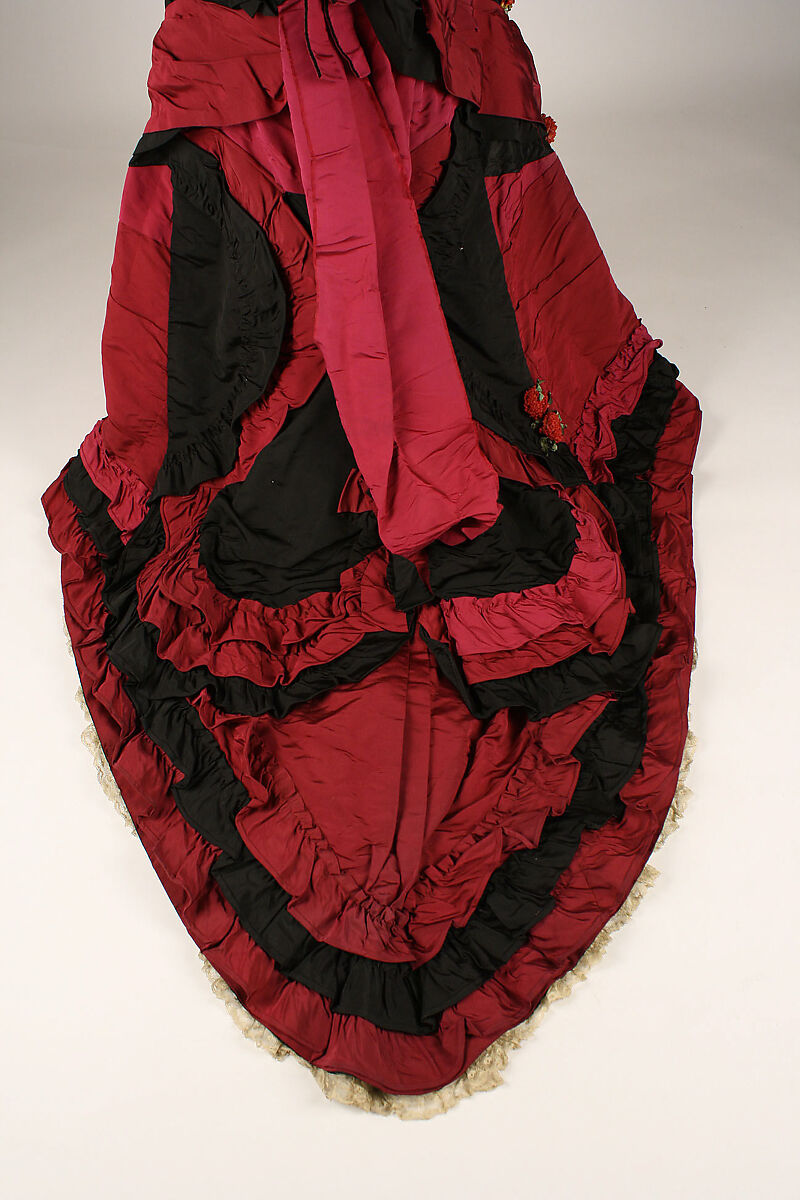 Ball gown, Madame Elise, silk, British