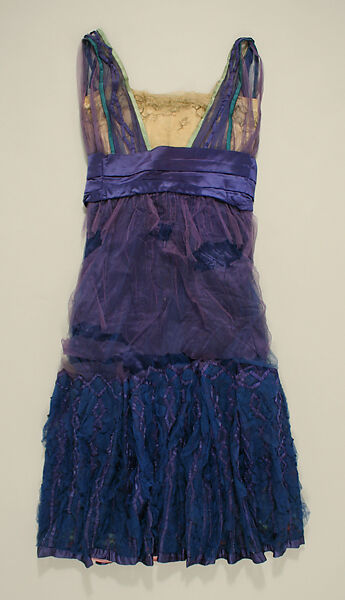 Evening dress, Lucile Ltd., New York (American, 1910–1932), [no medium available], American