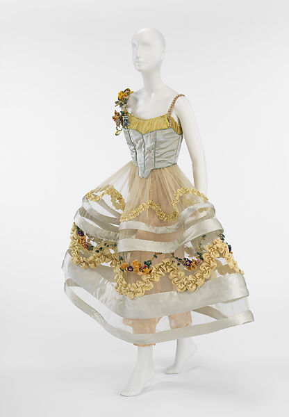 Dance dress, Lucile Ltd., New York (American, 1910–1932), silk, cotton, American