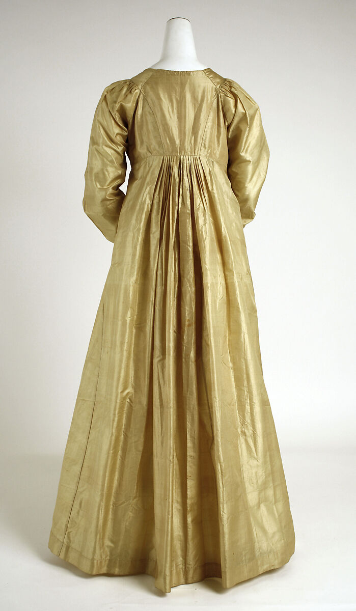 Morning dress, silk, American