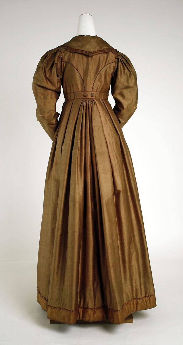 Coat, silk, European