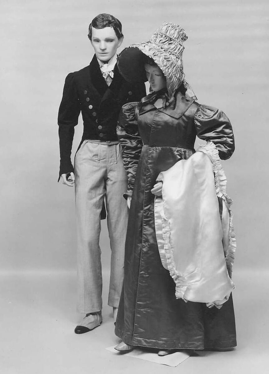 Pelisse, silk, American