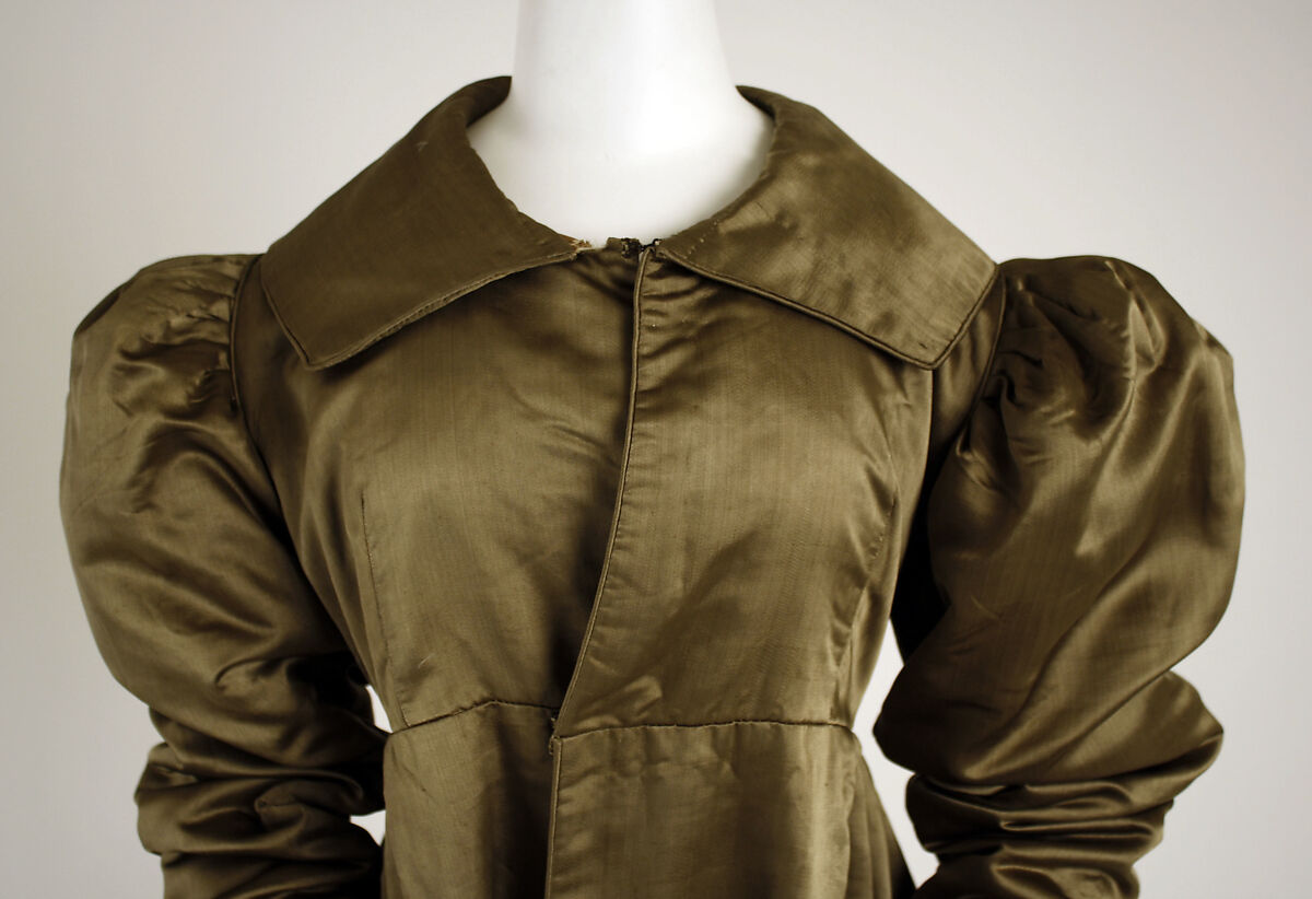 Pelisse, silk, American