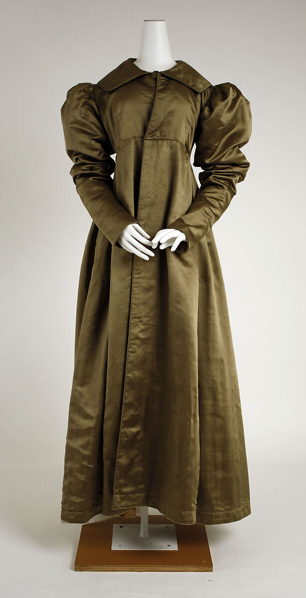 Pelisse, silk, American 