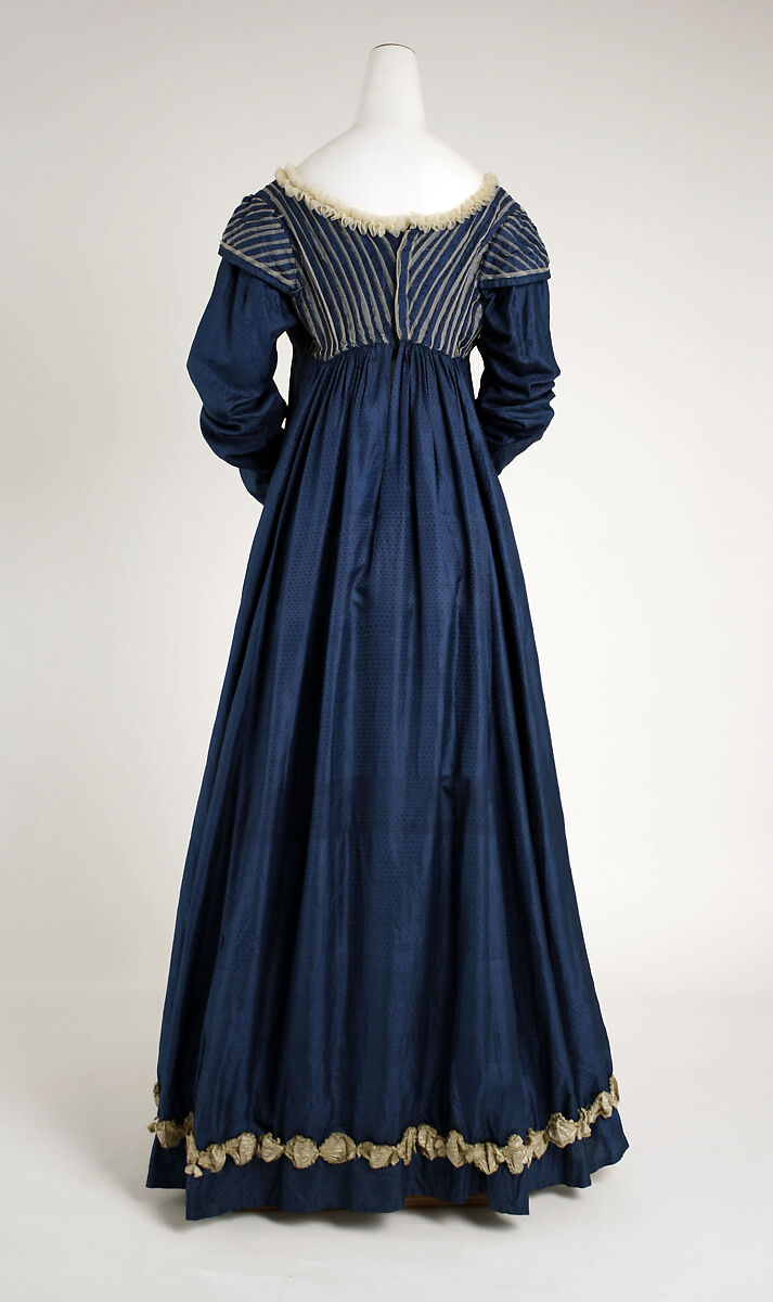 Dress, silk, European