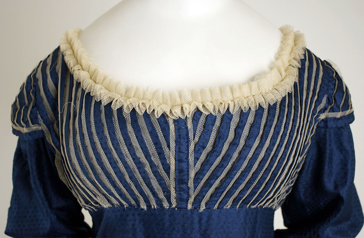 Dress, silk, European