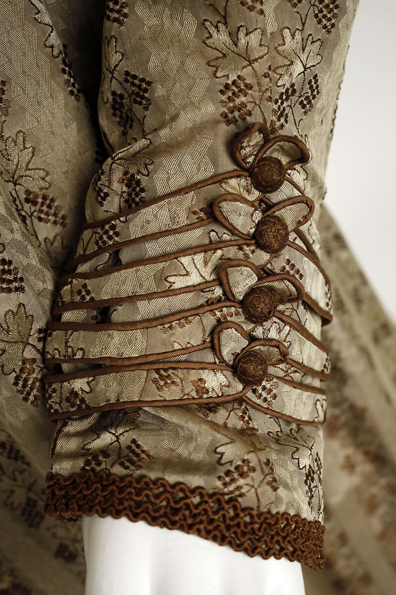 Dress, silk, European