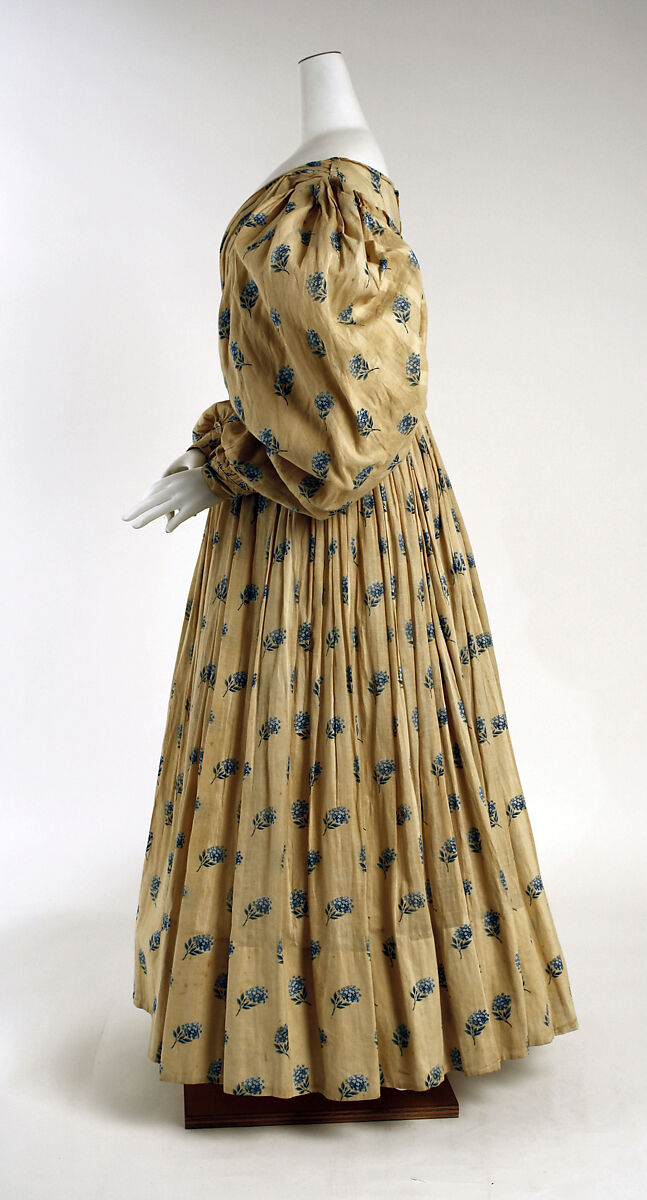 Dress, cotton, British
