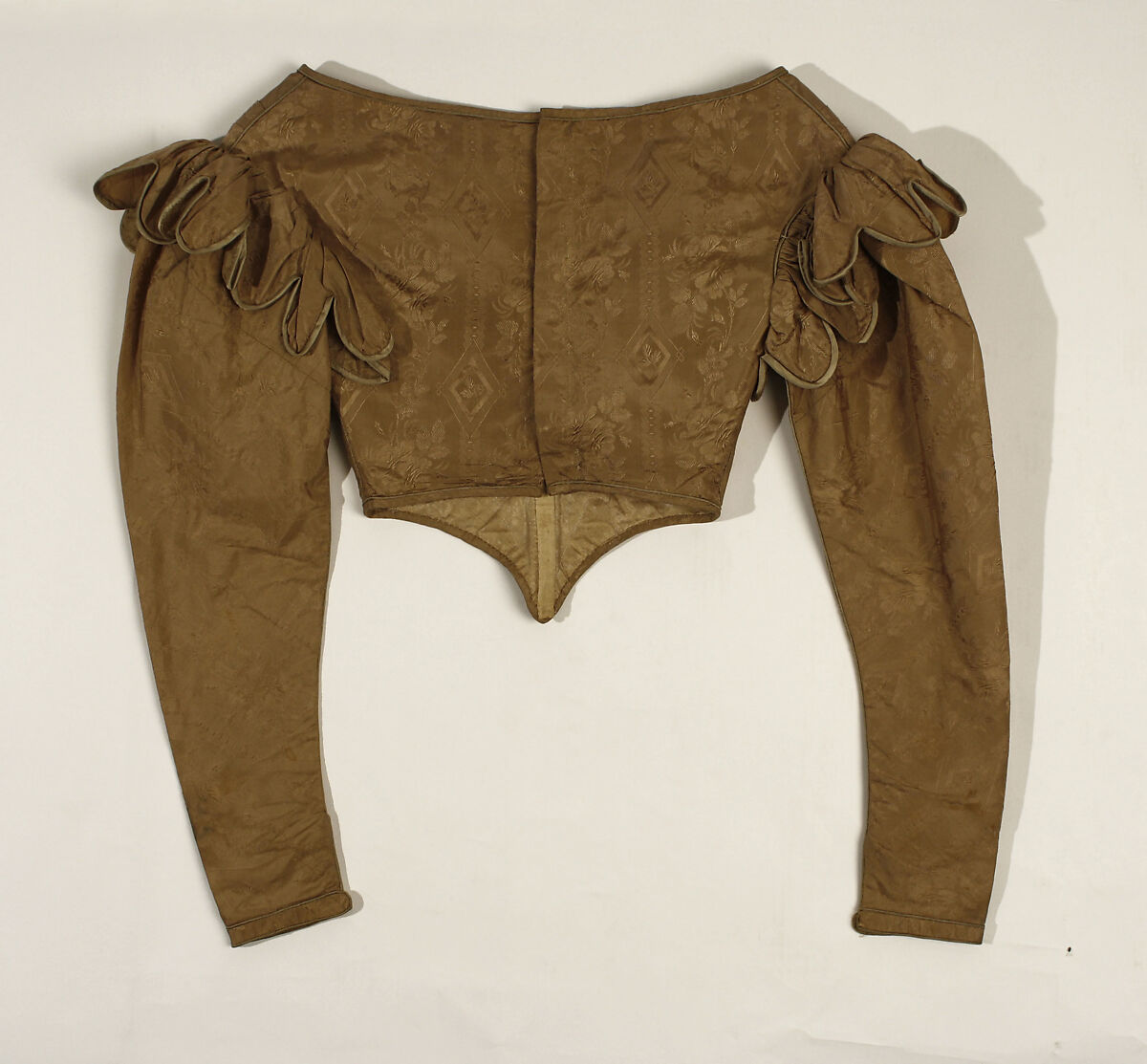 Dress, silk, American