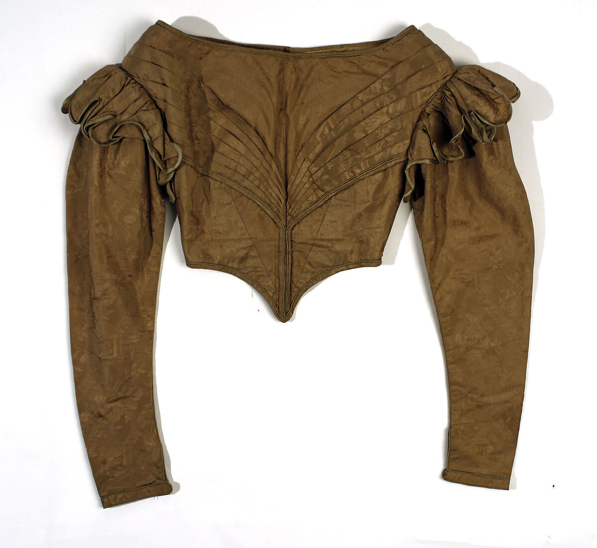 Dress, silk, American