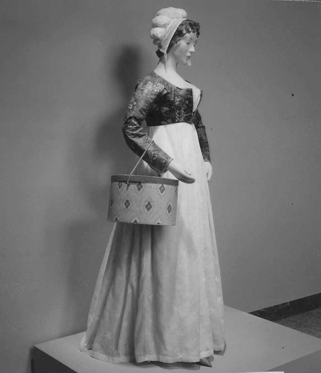 Dress, cotton, probably American