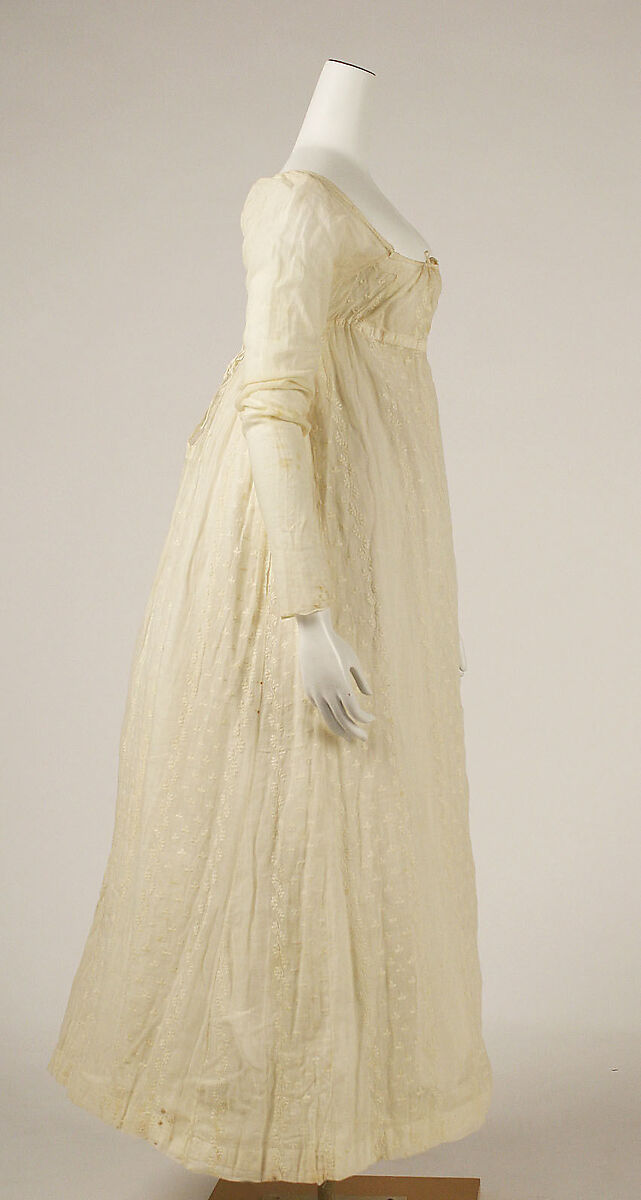 Dress, cotton, British
