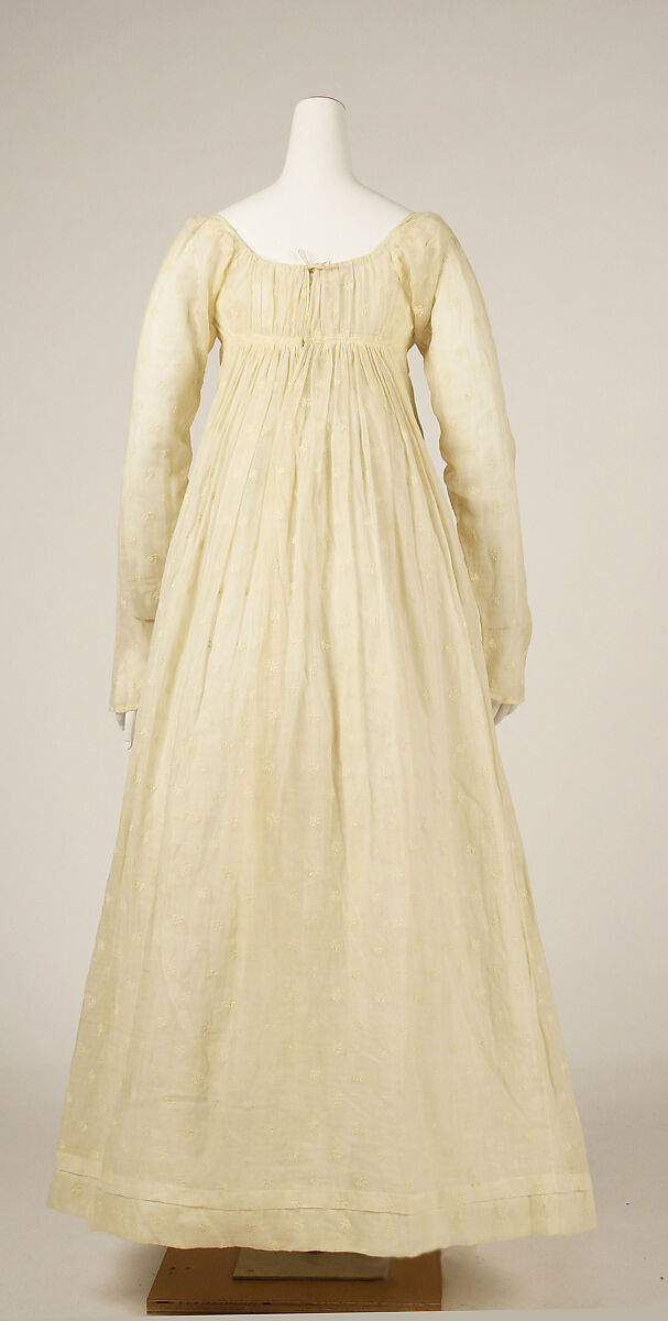 Dress, cotton, American or European