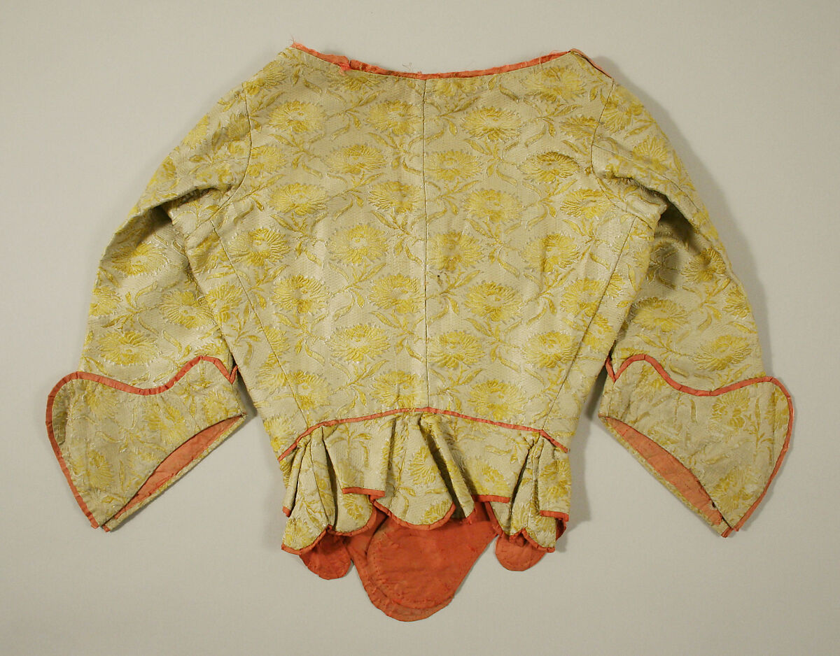 Bodice, silk, Spanish