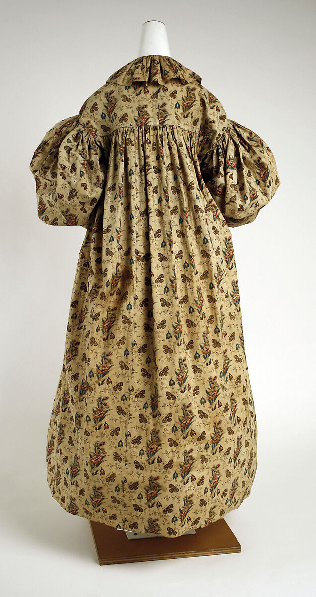 Smock, cotton, probably American