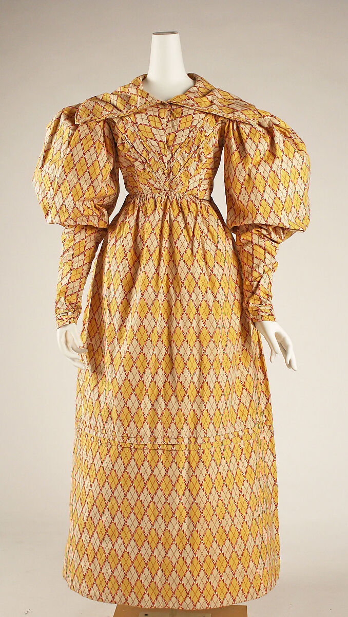 Dress, cotton, British 