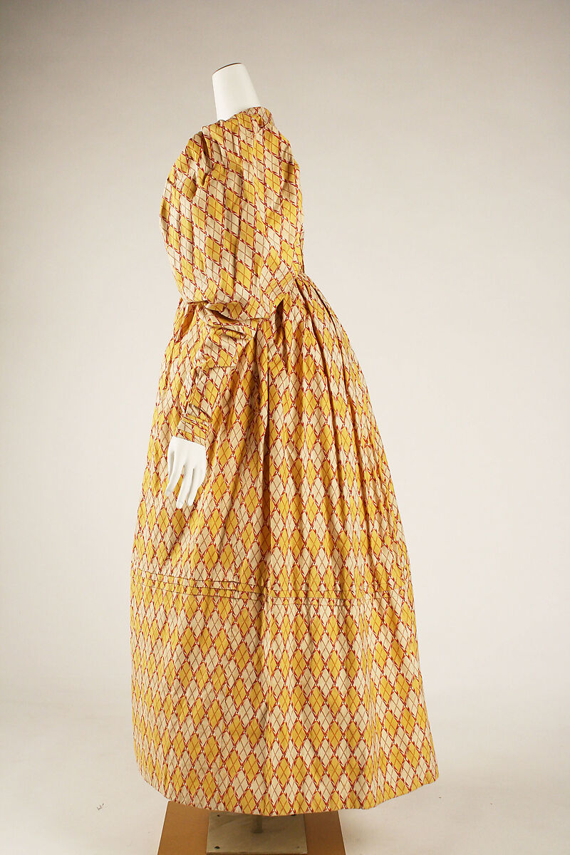 Dress, cotton, British