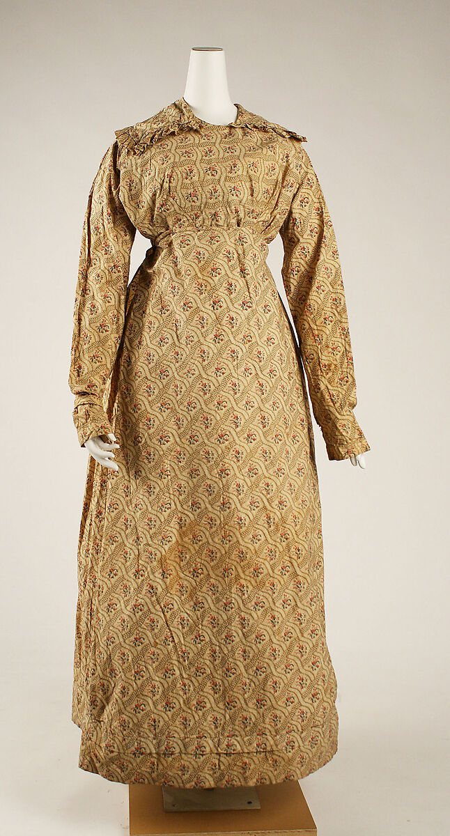 Dress, cotton, British 