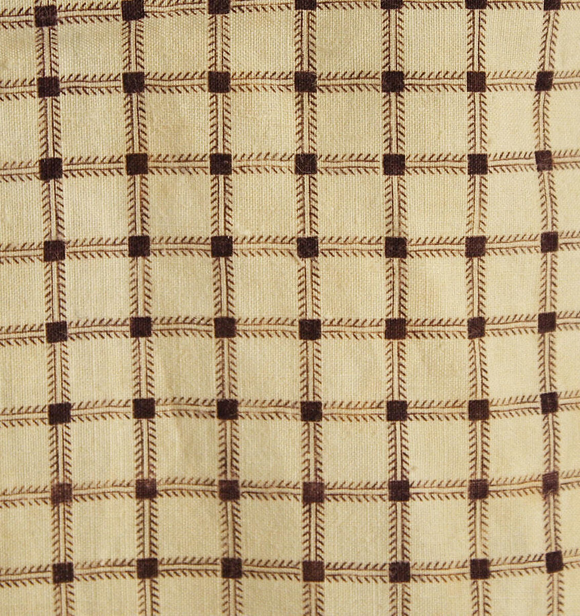 Morning dress, cotton, British