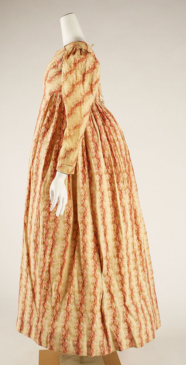 Dress, cotton, American