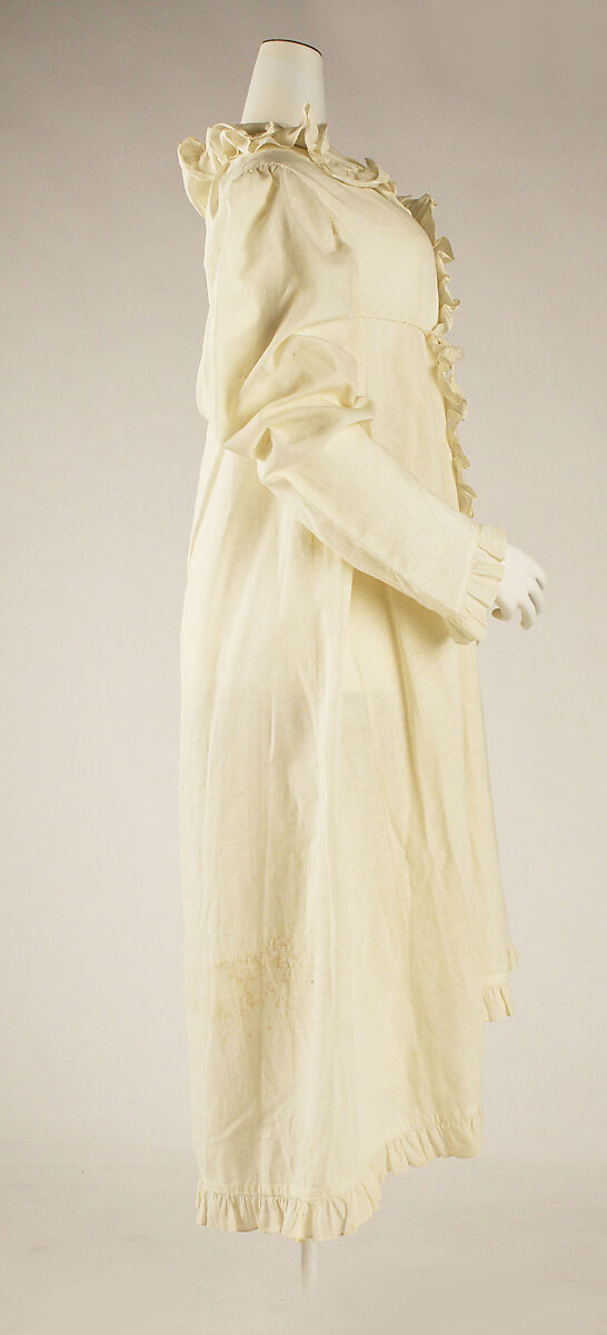 Pelisse, cotton, American