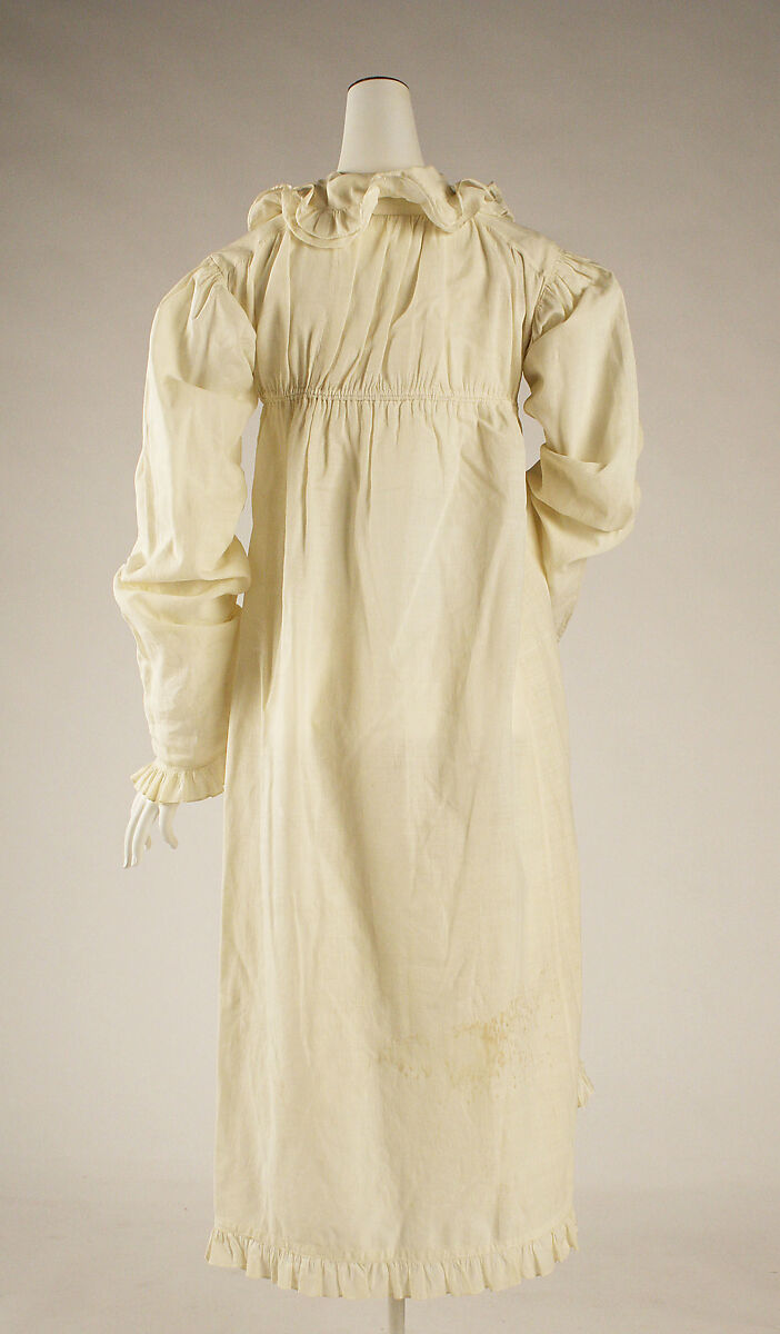 Pelisse, cotton, American