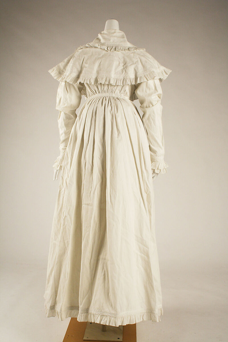 Robe, cotton, British