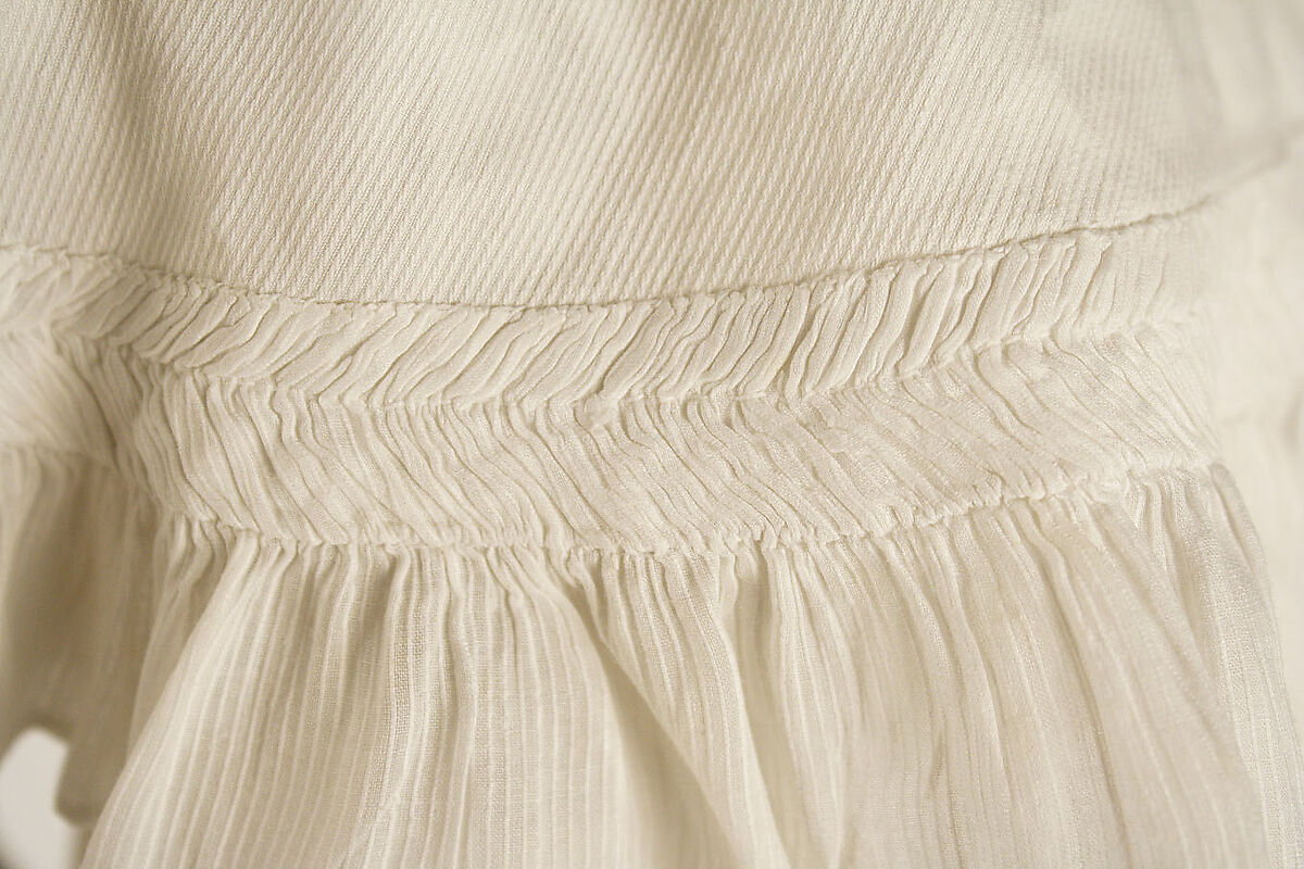 Robe, cotton, British