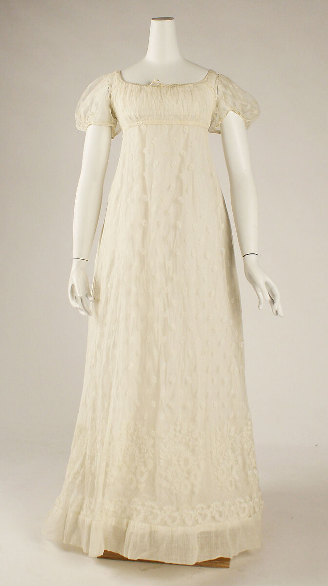 Dress, cotton, European 