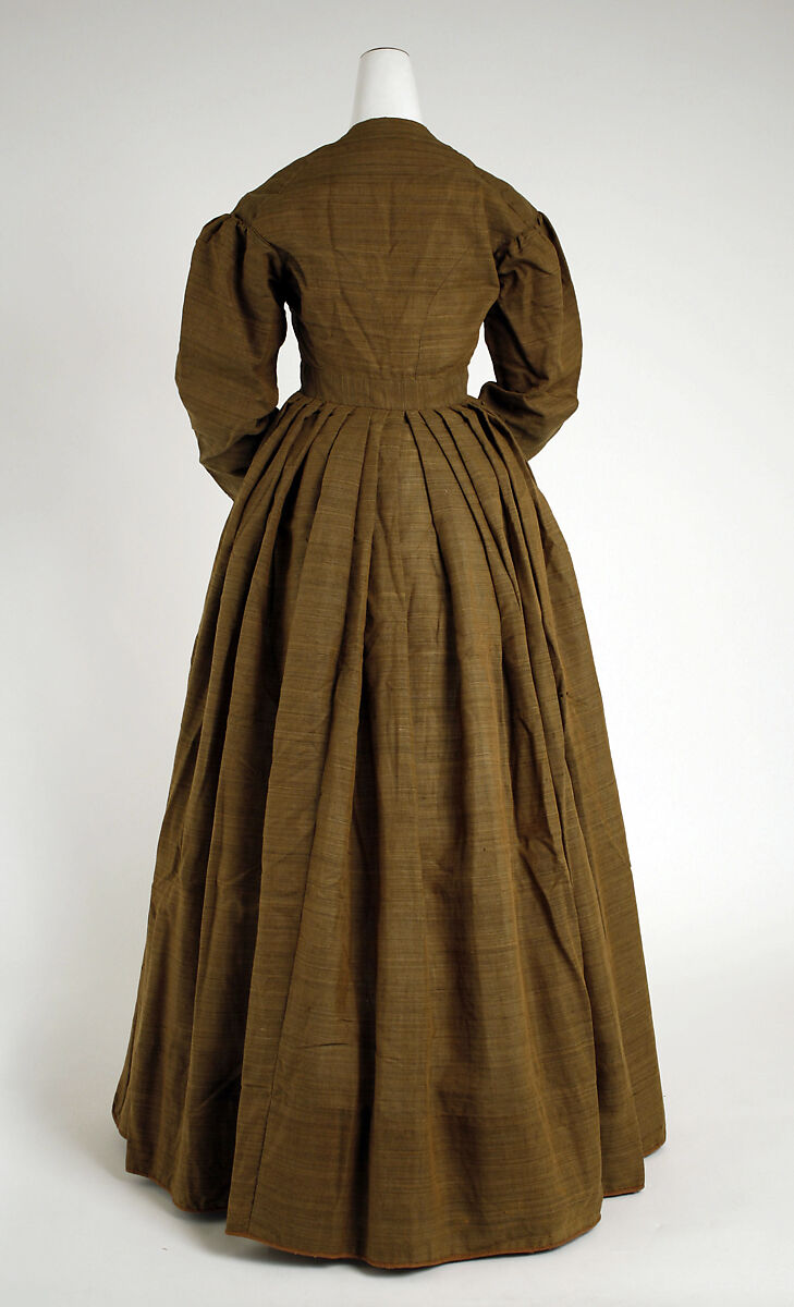 Dress, wool, American