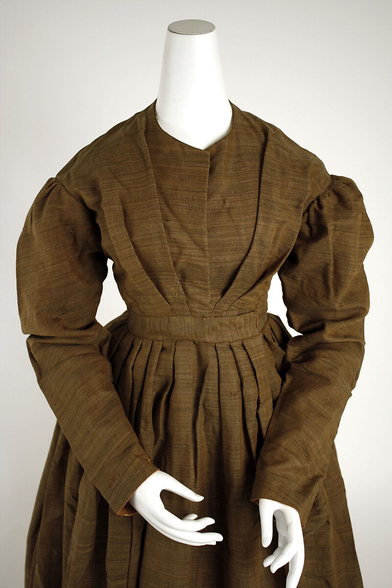 Dress, wool, American