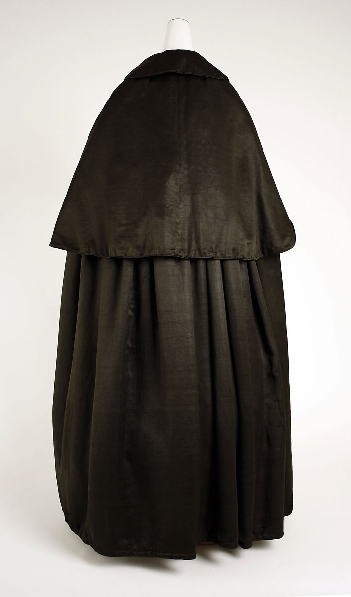 Mantle, silk, probably French
