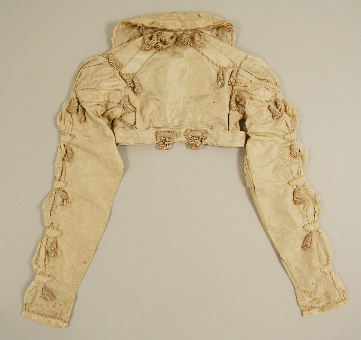 Spencer, silk, probably British