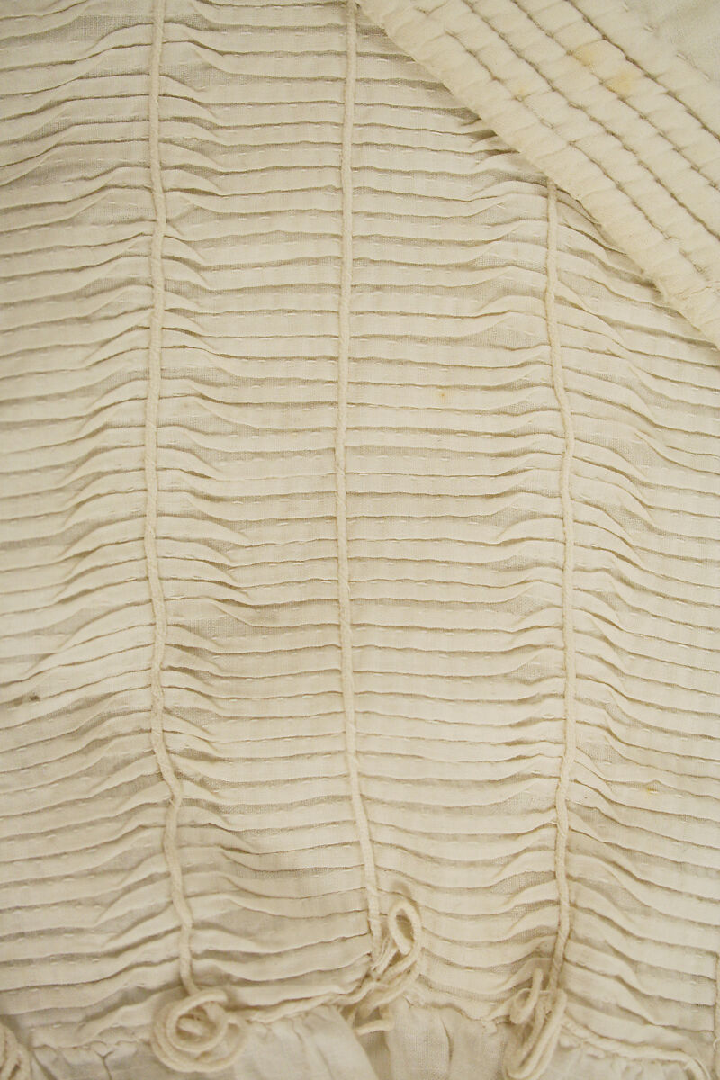 Spencer, cotton, probably British