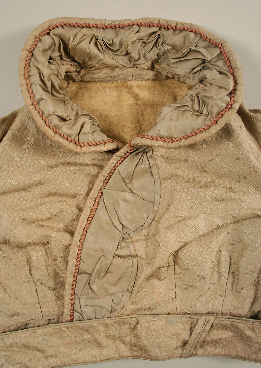 Spencer, silk, American or European