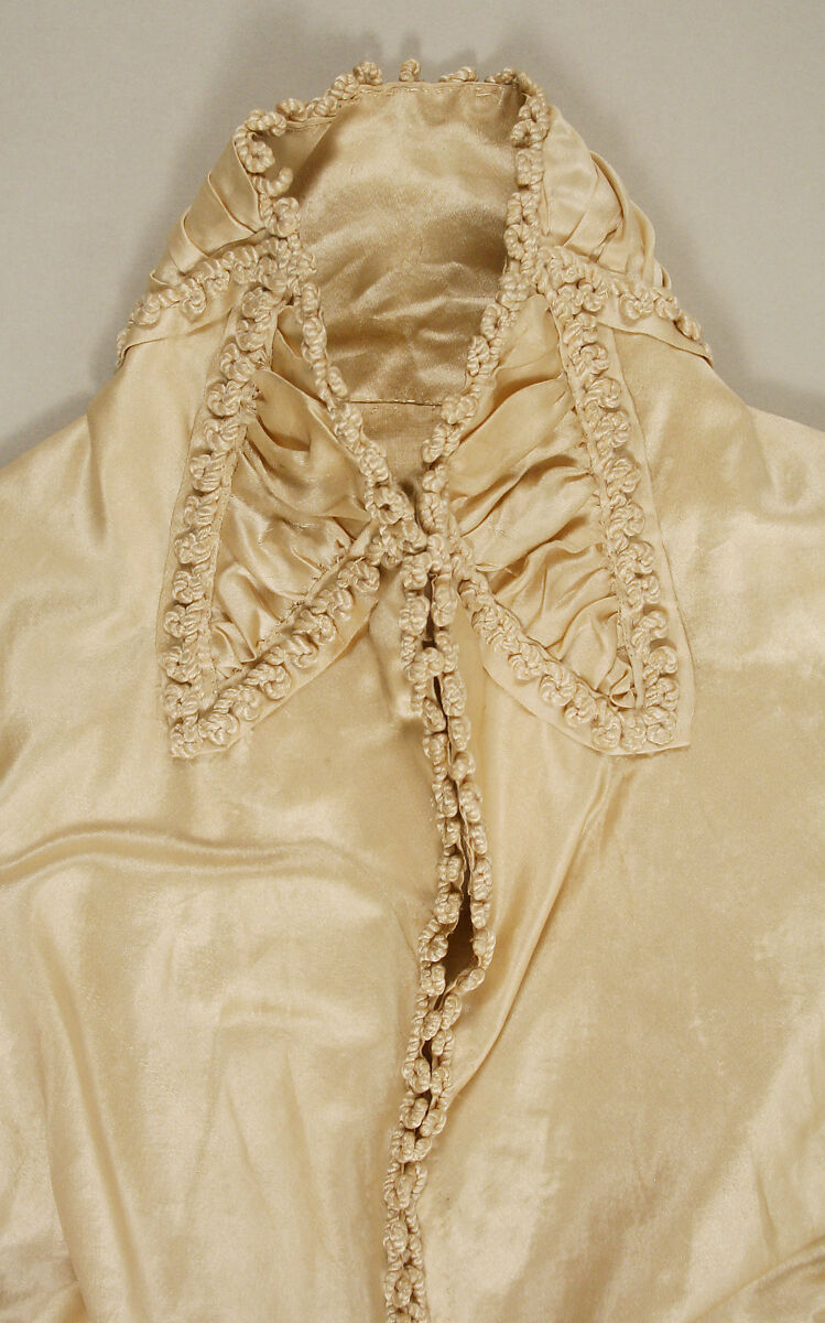 Spencer, silk, British