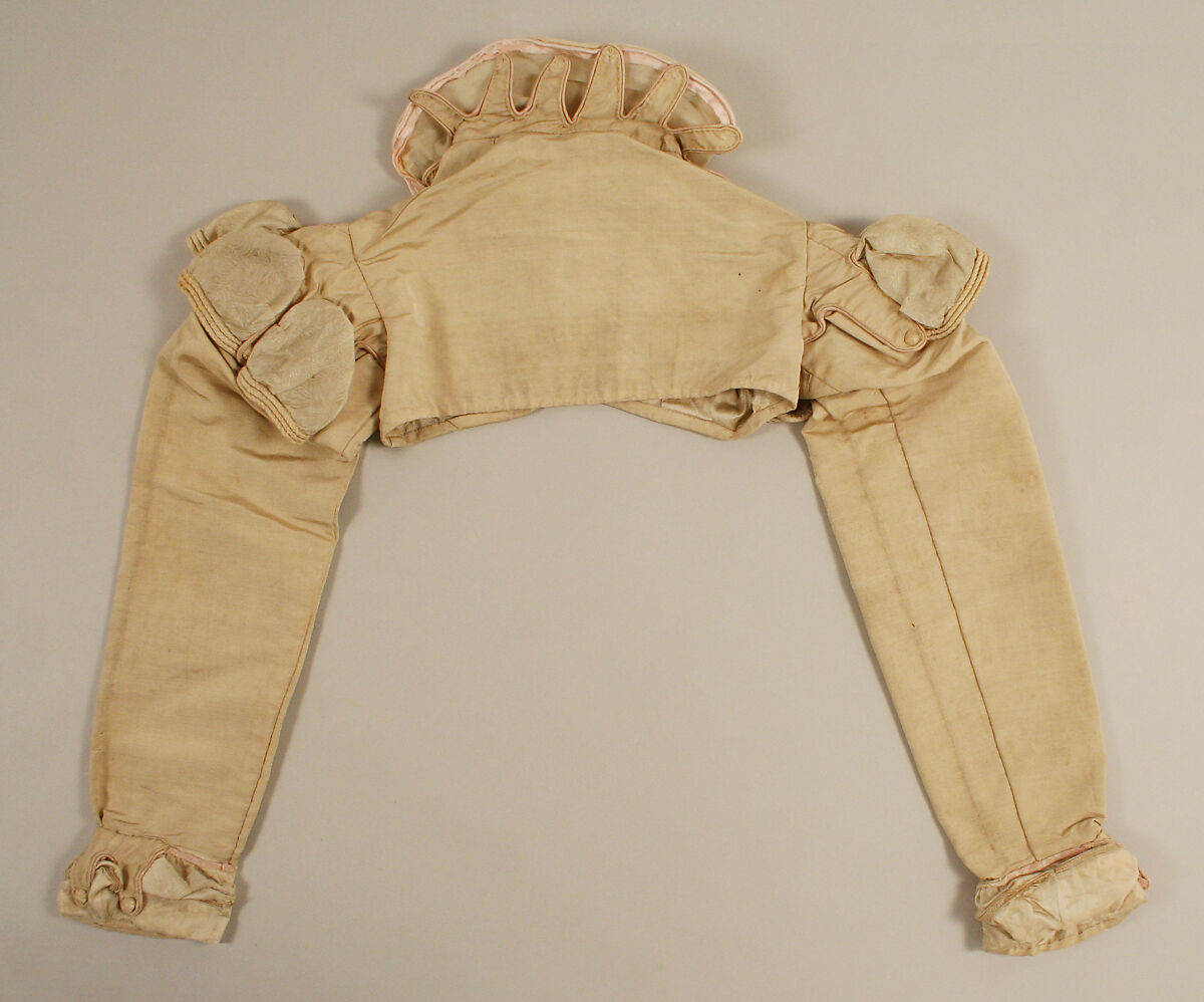 Spencer, silk, probably British