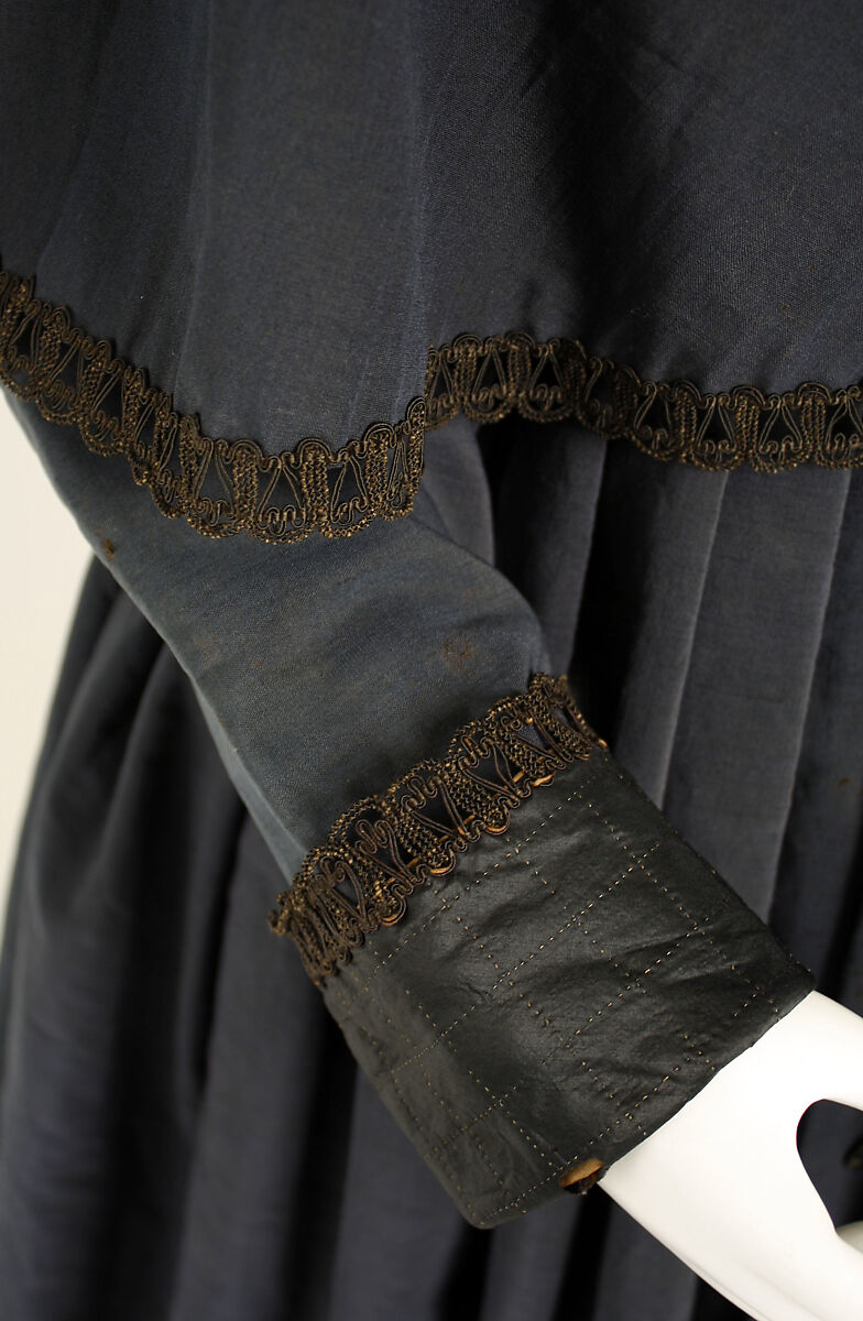 Ensemble, mohair, wool, cotton, American