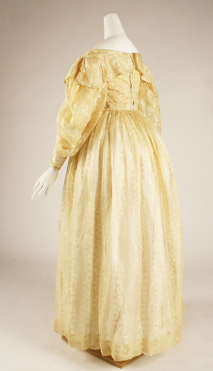 Dress, silk, American