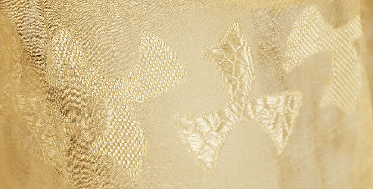 Dress, silk, American