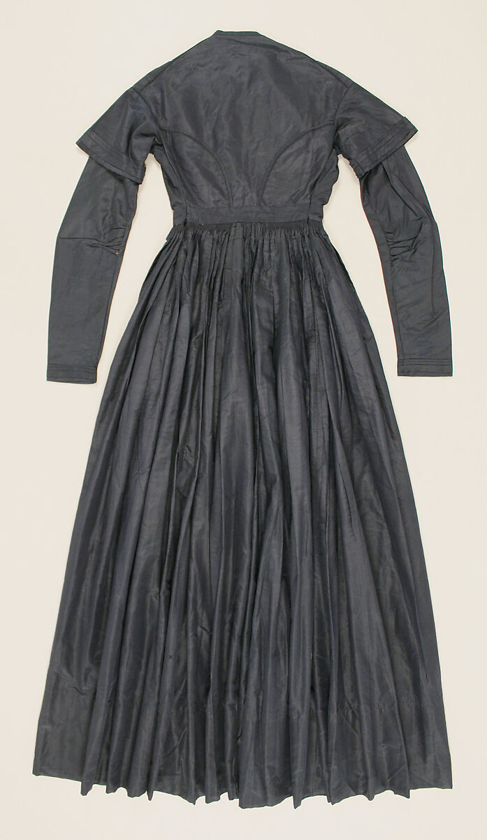 Dress, silk, American