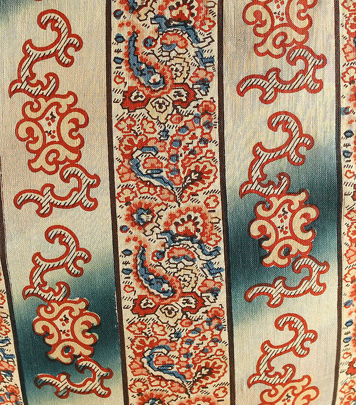 Morning dress, cotton, American